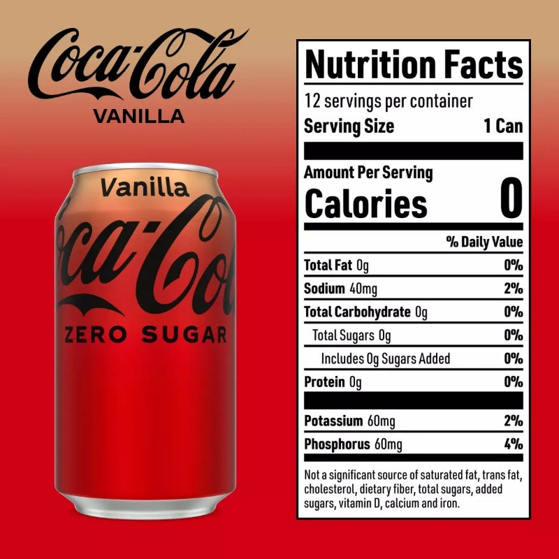 COCA COLA ORANGE CREAM ZERO