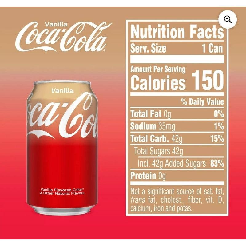 COCA COLA VANILLA