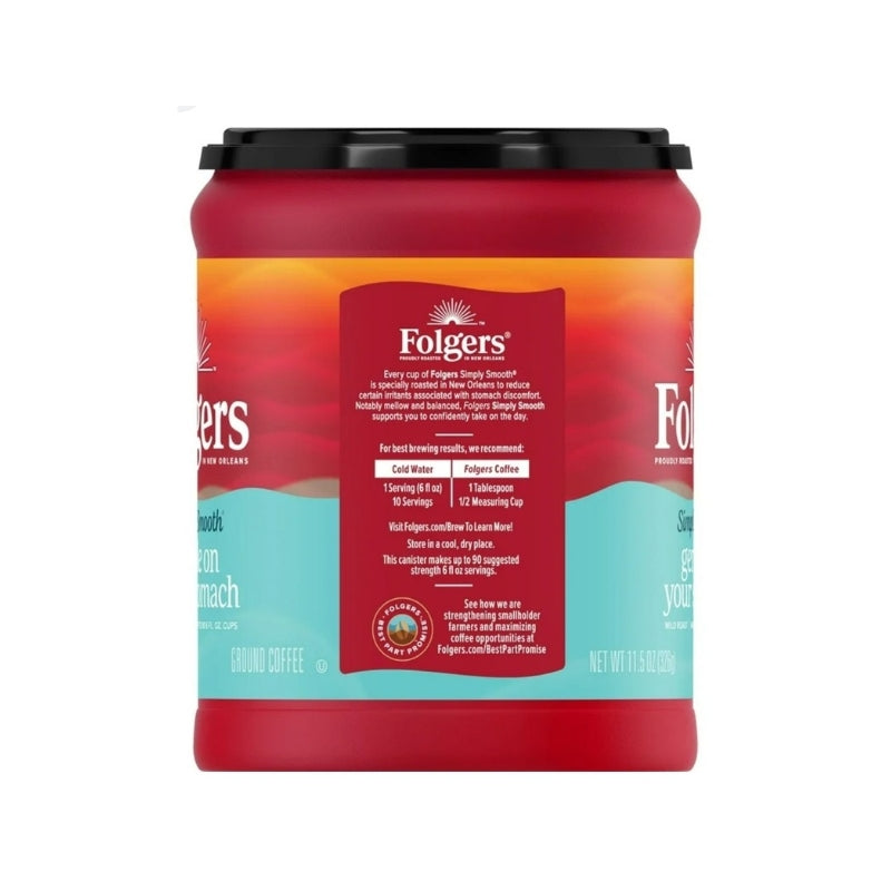 FOLGERS SIMPLY SMOOTH