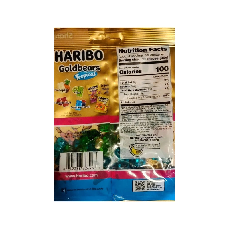 HARIBO GOLDBEAR TROPICAL