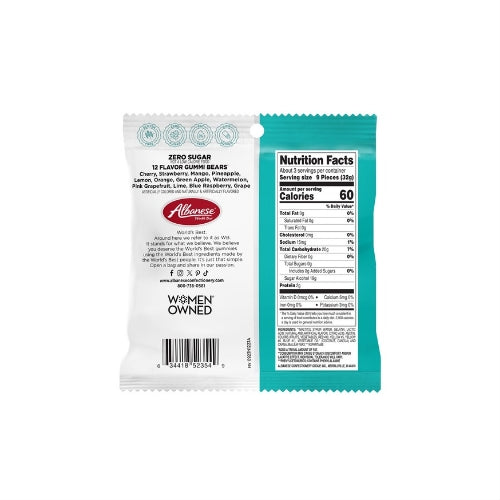 ALBANESE GUMMIES ZERO SUGAR