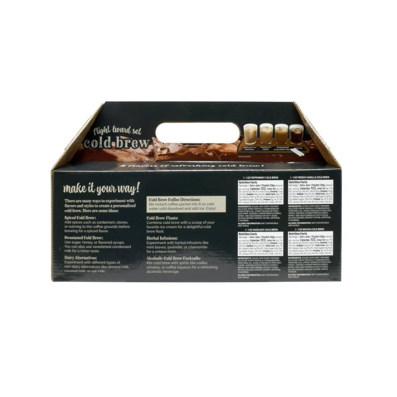 COLD BREW SET 4 SABORES DE CAFÉ