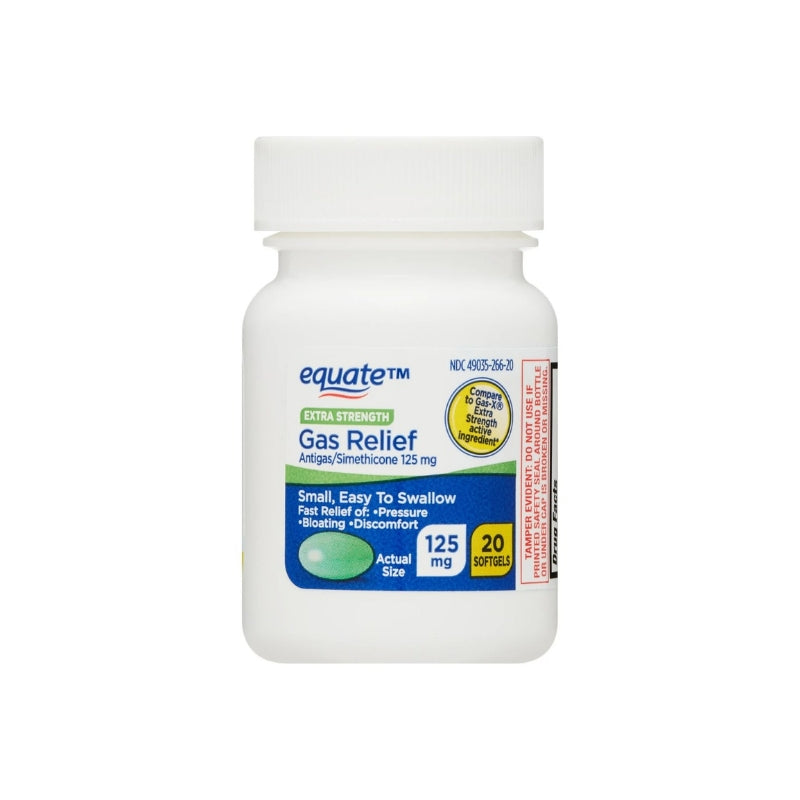 EQUATE GAS RELIEF 125MG