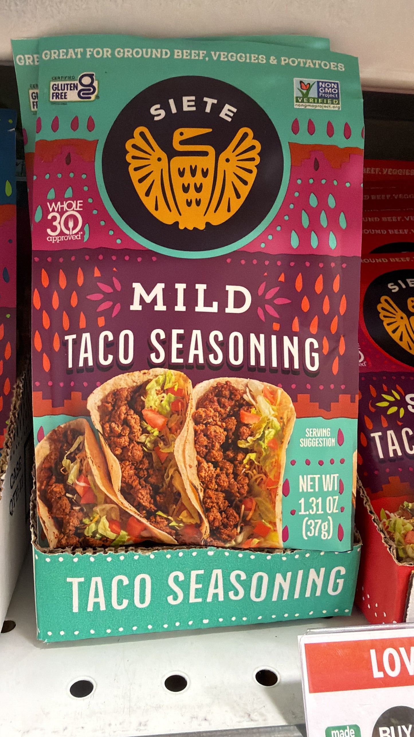 SIETE MILD TACO SEASONING