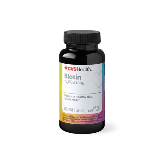 BIOTIN 10,000 mcg (60 softgels)