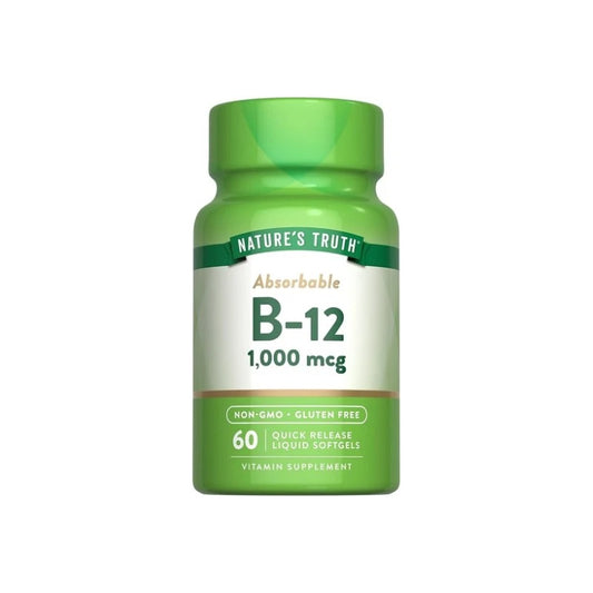 B 12 ABSORBABLE 1000 mcg 60 Gummies