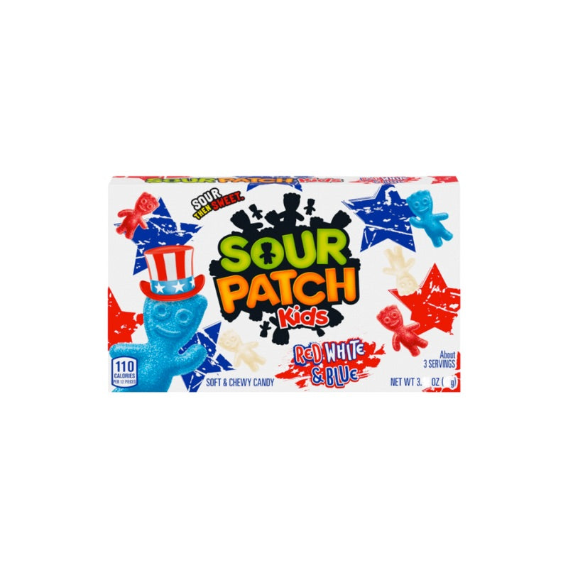 SOUR PATCH RED WHITE & BLUE