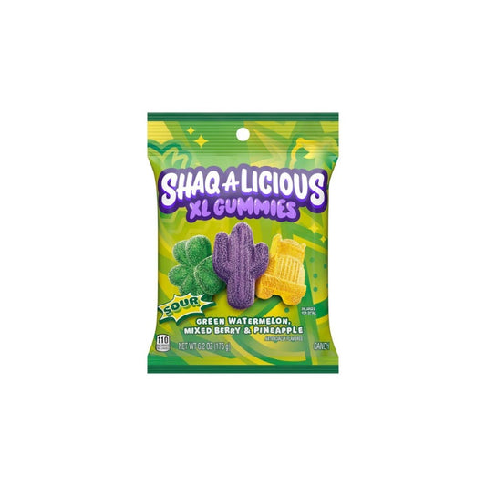 SHAQ A LICIOUS XL GUMMIES GREEN WATERMELON