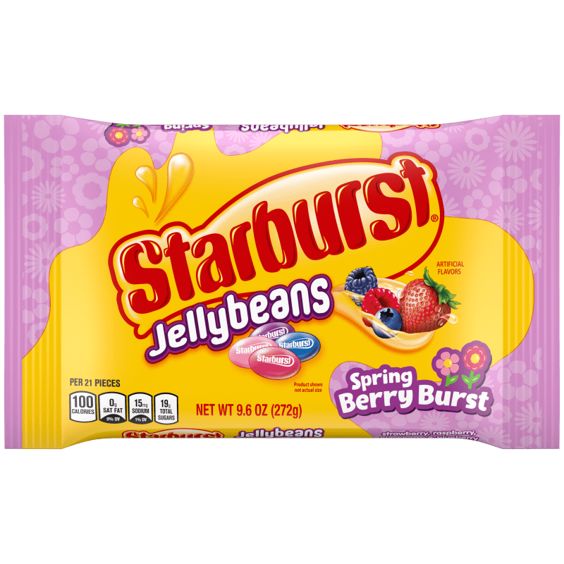 STARBURST JELLY BEANS BERRY BURST