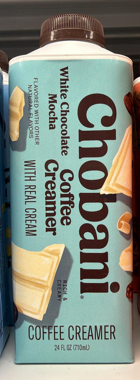CHOBANI WHITE CHOCOLATE MOCHA