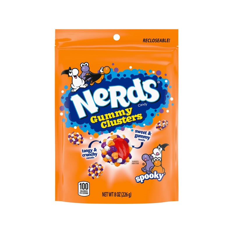 NERDS GUMMIES CLUSTERS SPOOKY 8oz