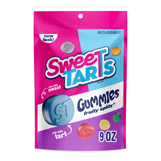 SWEETARTS GUMMIES FRUITY SPLITZ 9 oz