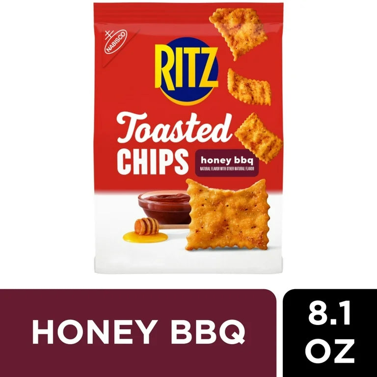 RITZ TOASTED CHIPS HONEY BBQ