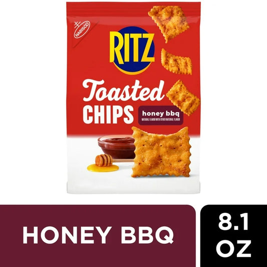RITZ TOASTED CHIPS HONEY BBQ