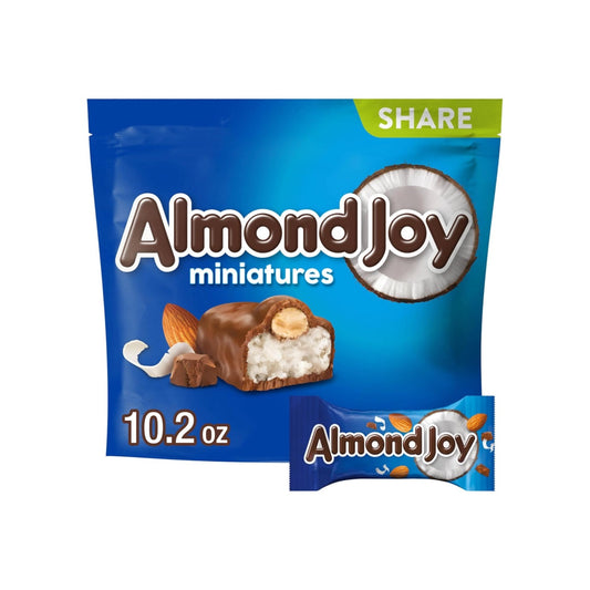 ALMOND JOY MINIATURES SHARE SIZE