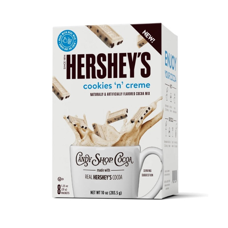 Candy Shop cocoa Hersheys cookies ‘n’ creme