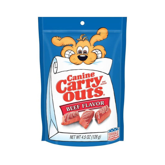 CANINE CARRY OUTS BEEF FLAVOR 4.5 oz