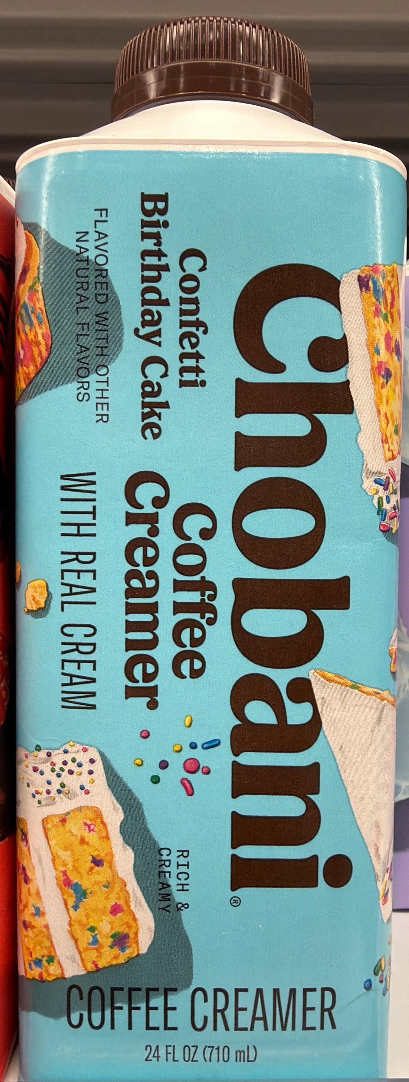 CHOBANI BIRTHDAY CAKE