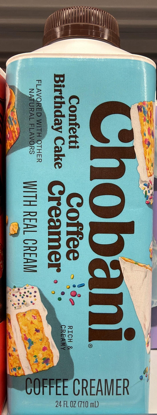 CHOBANI BIRTHDAY CAKE