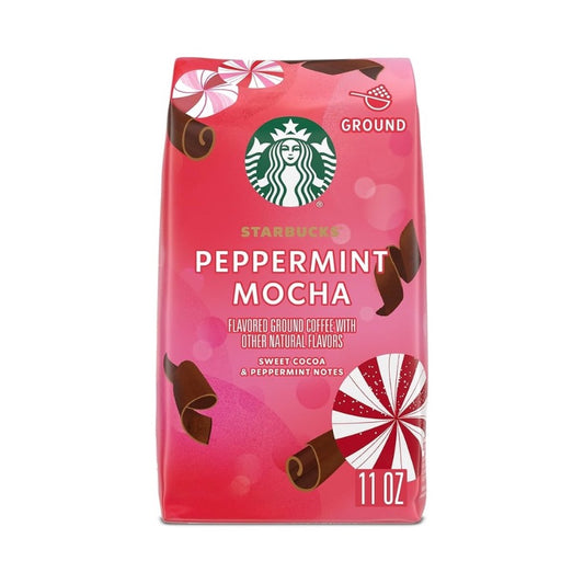 STARBUCKS PEPPERMINT MOCHA 11oz