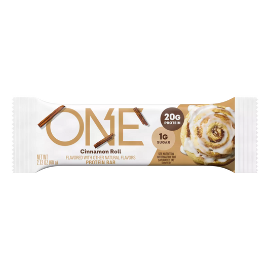 ONE CINNAMON ROLL