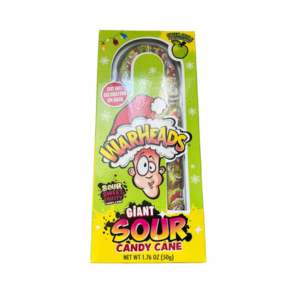 WARHEADS GIANT SOUR CANDY CANE