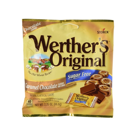 WERTHER’S ORIGINAL CARAMEL CHOCOLATE SUGAR FREE