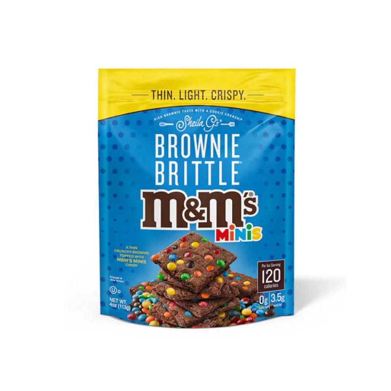 BROWNIE BRITTLE M&M'S MINIS