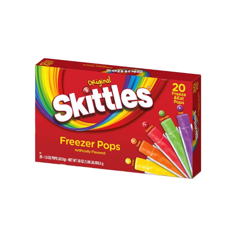 SKITTLES FREEZER POPS 20