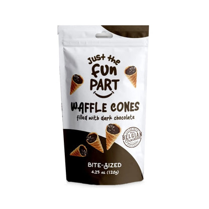 FUN PART WAFFLE CONES DARK CHOCOLATE