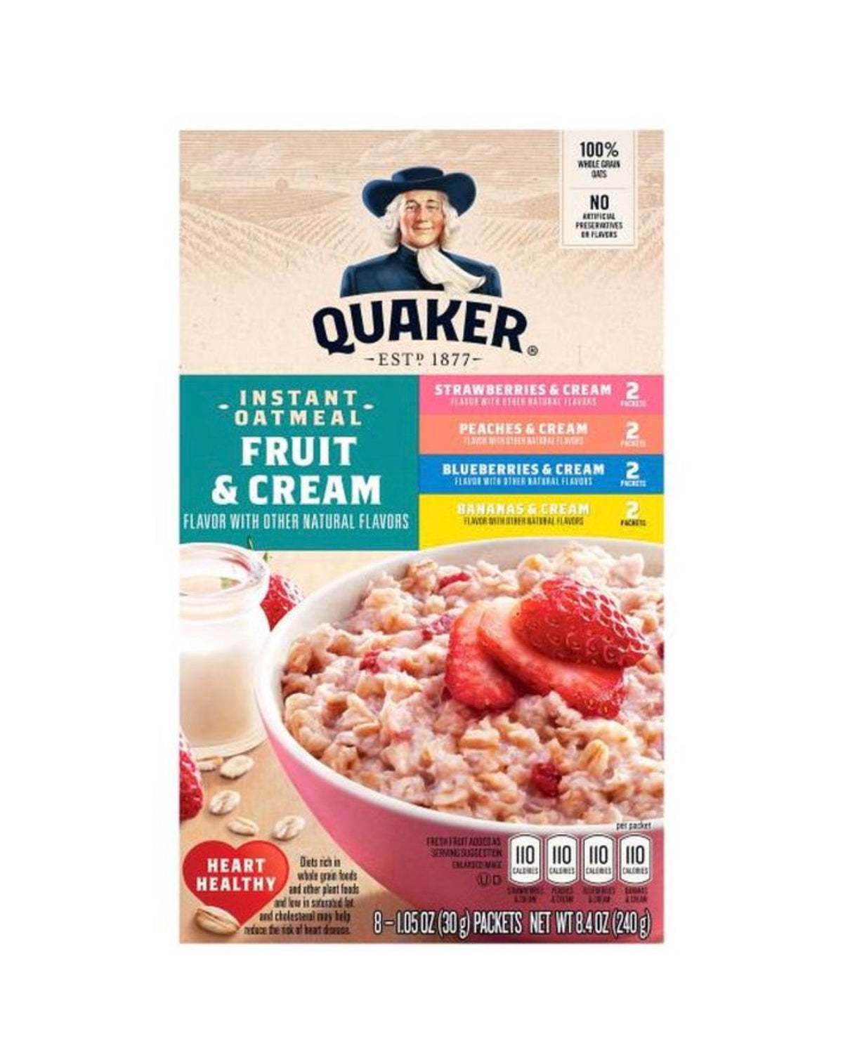 QUAKER FRUIT & CREAM
