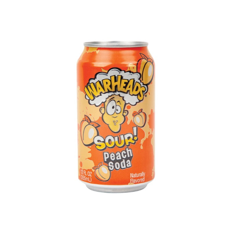 WARHEADS SOUR PEACH SODA