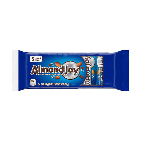 ALMOND JOY 5 SNACKS SIZE