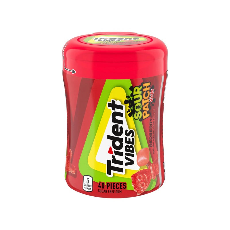 TRIDENT GUM SOUR PACHT RED BERRY