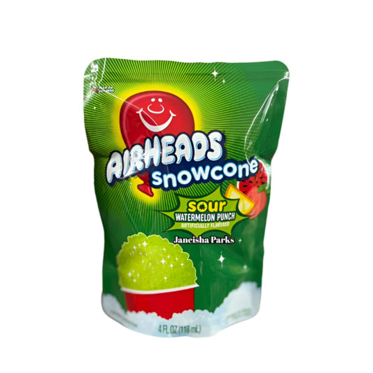 AIRHEADS SNOWCONE SOUR WATERMELON PUNCH