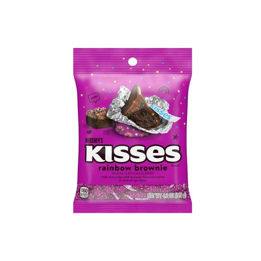 KISSES HERSHEY RAINBOW BROWNIE