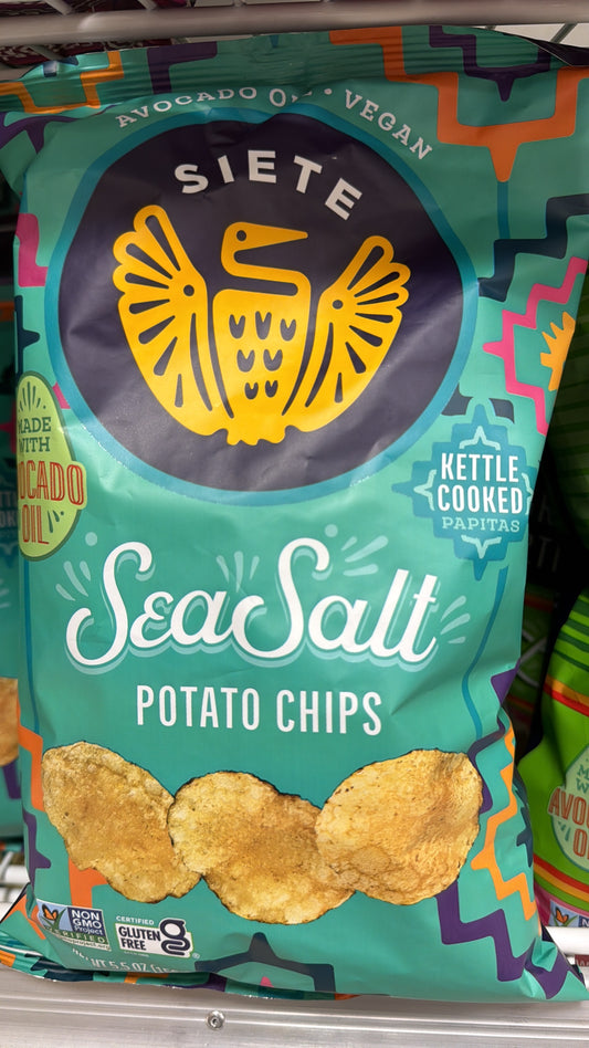 SIETE SEA SALT POTATO CHIPS