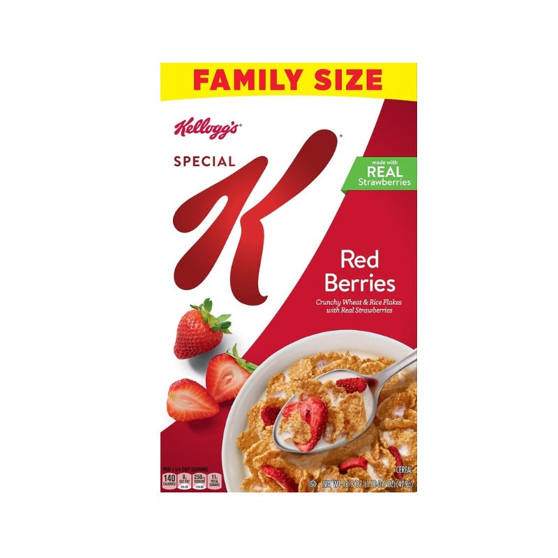 KELLOGGS RED BERRIES FAMILY SIZE