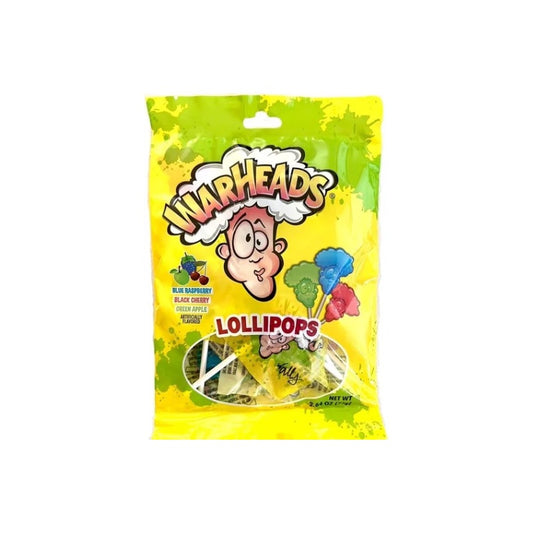 WARHEADS LOLLIPOPS