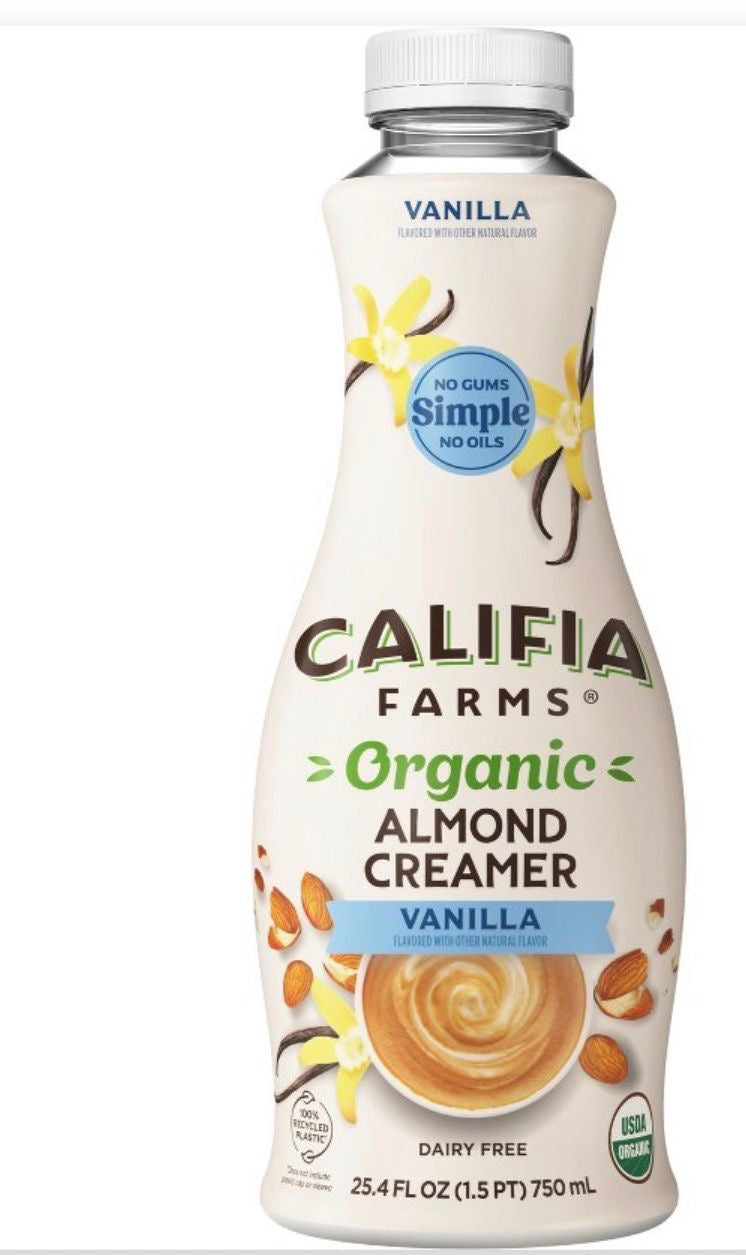 CALIFIA FARMS ALMOND CREAMER VANILLA