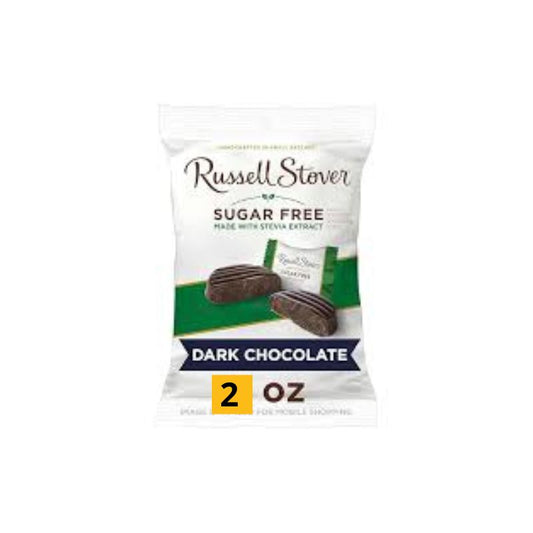 RUSSELL STOVER DARK CHOCOLATE SUGAR FREE