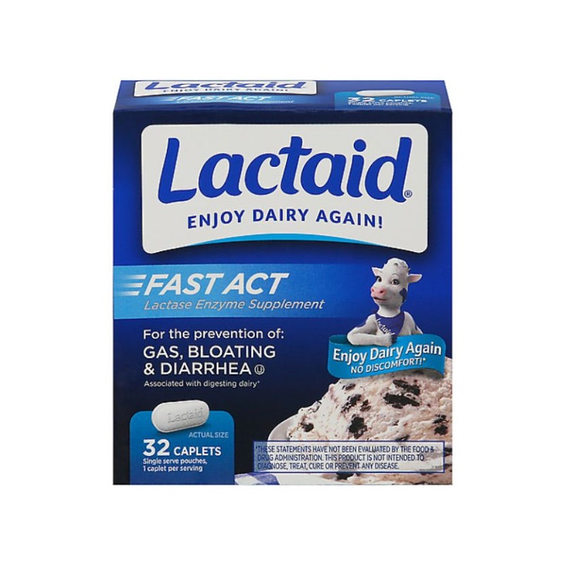 LACTAID FAST ACT 32 CAPLETS