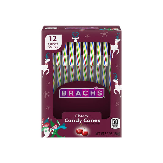 CANDY CANES BRACHS CHERRY