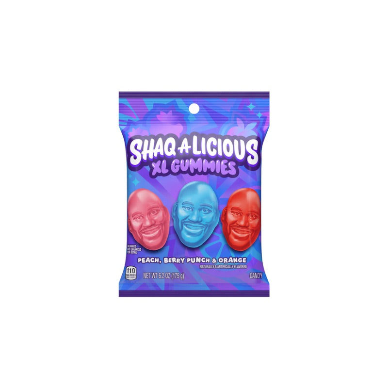 SHAQ A LICIOUS PEACH, BERRY PUNCH & ORANGE