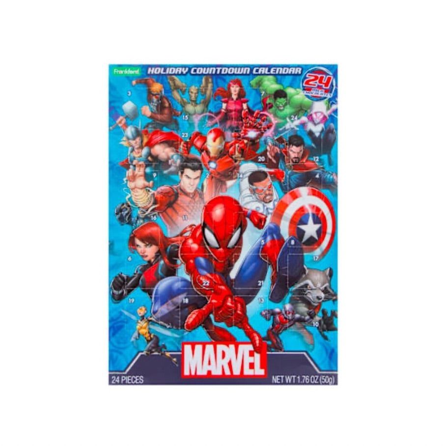 Calendario cuenta regresiva Marvel