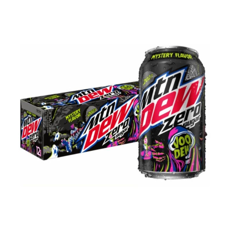 MTN DEW  MISTERY FLAVOR ZERO SUGAR