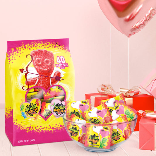 Sour Patch Valentines day bolsa 40 piezas