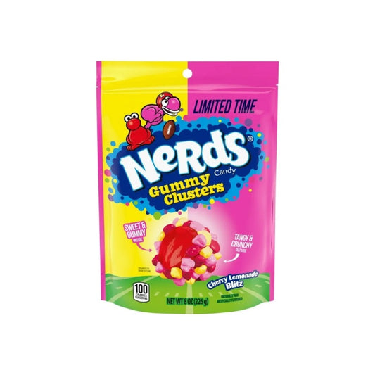 NERDS GUMMY CLUSTERS CHERRY LEMONADE 8 oz