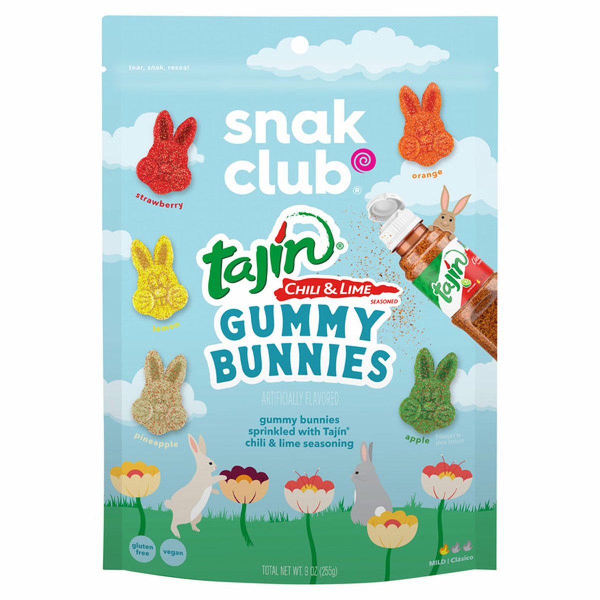 SNAK CLUB TAJÍN GUMMY BUNNIES