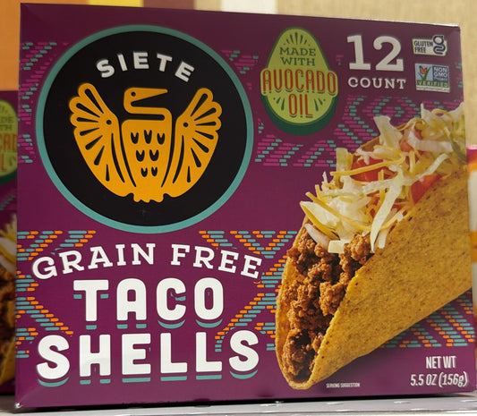 SIETE GRAIN FREE TACO SHELLS